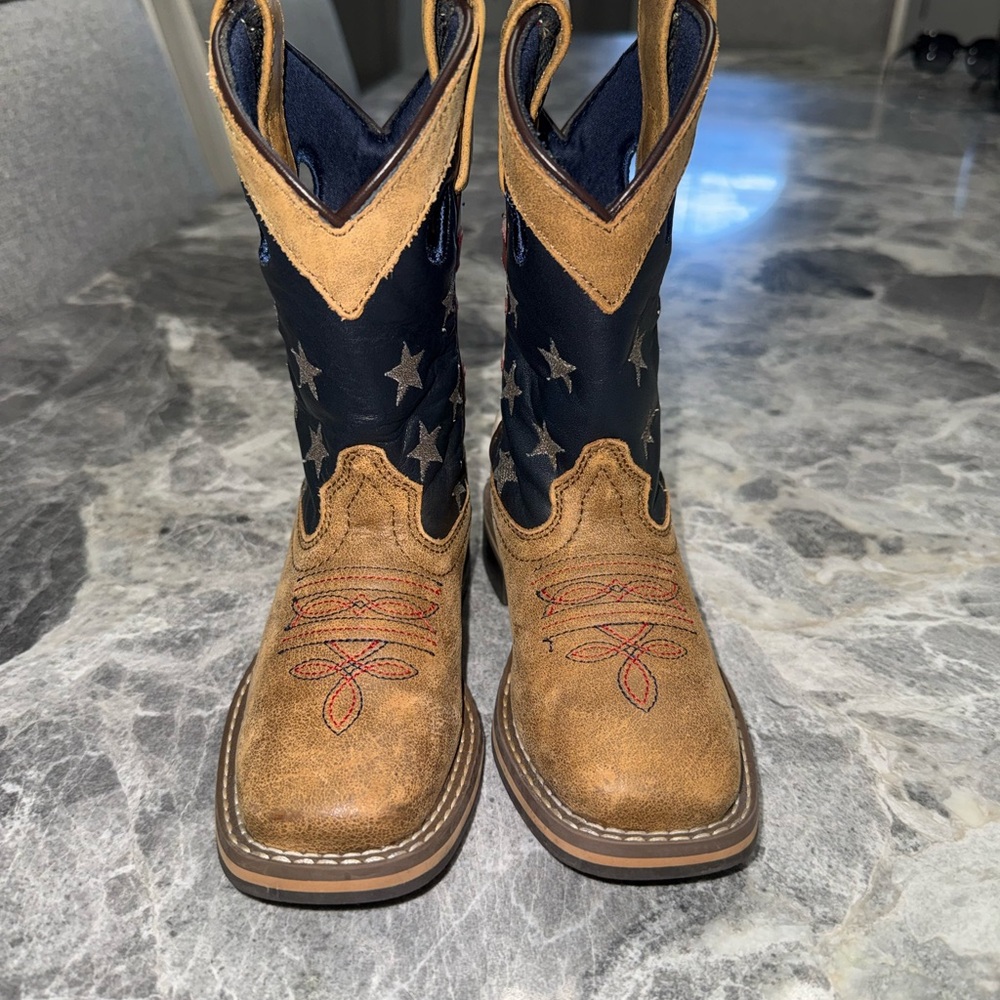 Children's Starry Night Cowboy Boots